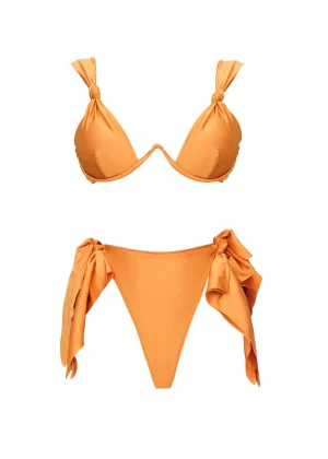 Sale Andrea Iyamah Rai Bikini-Golden
