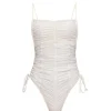 Online Andrea Iyamah Reco One Piece Swimsuit-Limestone