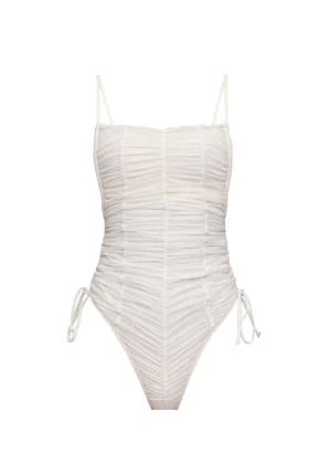 Online Andrea Iyamah Reco One Piece Swimsuit-Limestone