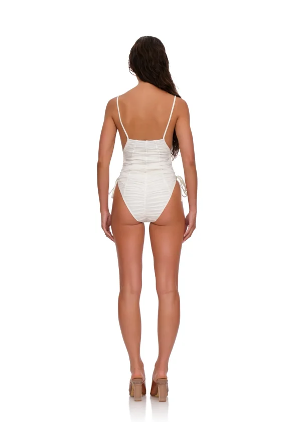 Online Andrea Iyamah Reco One Piece Swimsuit-Limestone