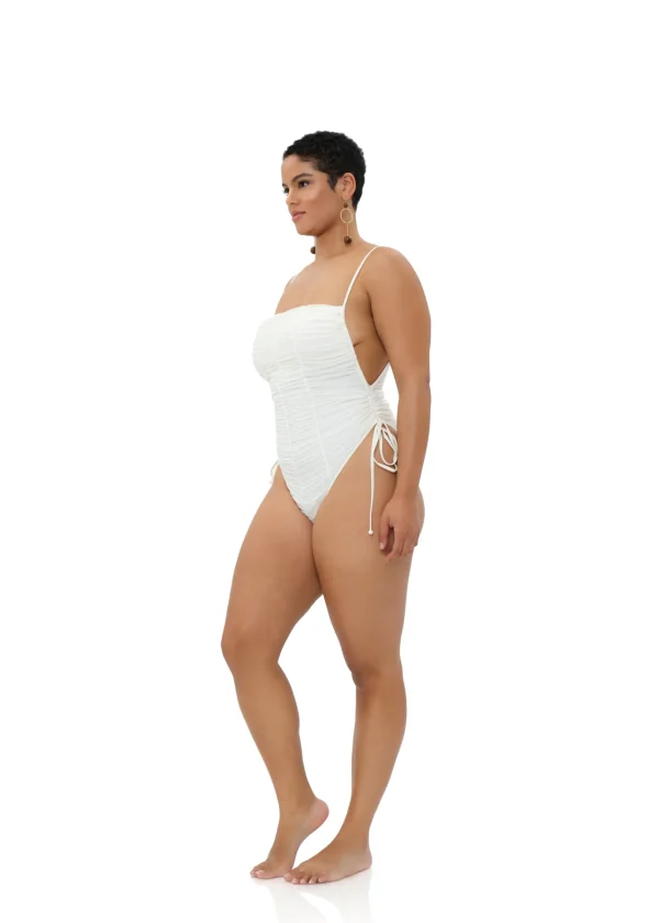 Online Andrea Iyamah Reco One Piece Swimsuit-Limestone
