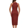 Best Sale Andrea Iyamah Reni Midi Dress-Chocolate