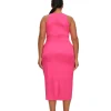 Sale Andrea Iyamah Reni Midi Dress-Ruby
