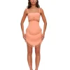Fashion Andrea Iyamah Rizo Corset Skirt-Powder Peach