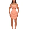 Fashion Andrea Iyamah Rizo Corset Skirt-Powder Peach