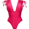 Best Sale Andrea Iyamah Roba One Piece Swimsuit-Ruby