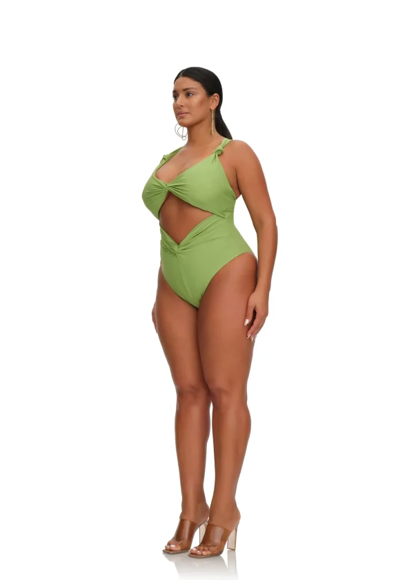Store Andrea Iyamah Rora One Piece Swimsuit-Aloe