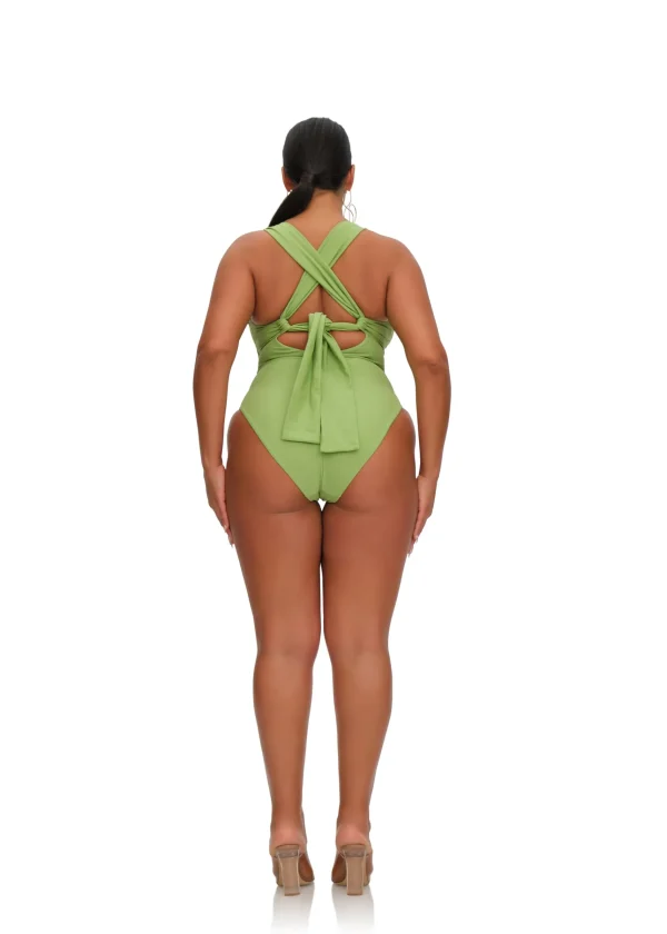 Store Andrea Iyamah Rora One Piece Swimsuit-Aloe