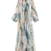 Sale Andrea Iyamah Sade Cover-Up Abstract Bark Dress