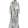 Sale Andrea Iyamah Sade Cover-Up Abstract Bark Dress