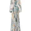 Sale Andrea Iyamah Sade Cover-Up Abstract Bark Dress