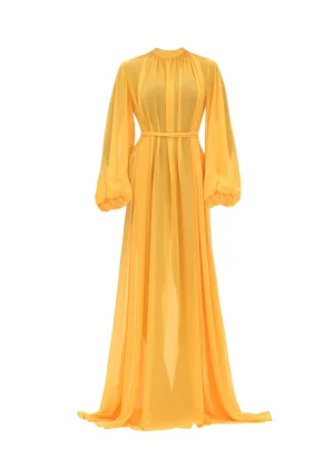 Best Sale Andrea Iyamah Sade Cover-Up Marigold Dress