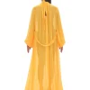 Best Sale Andrea Iyamah Sade Cover-Up Marigold Dress
