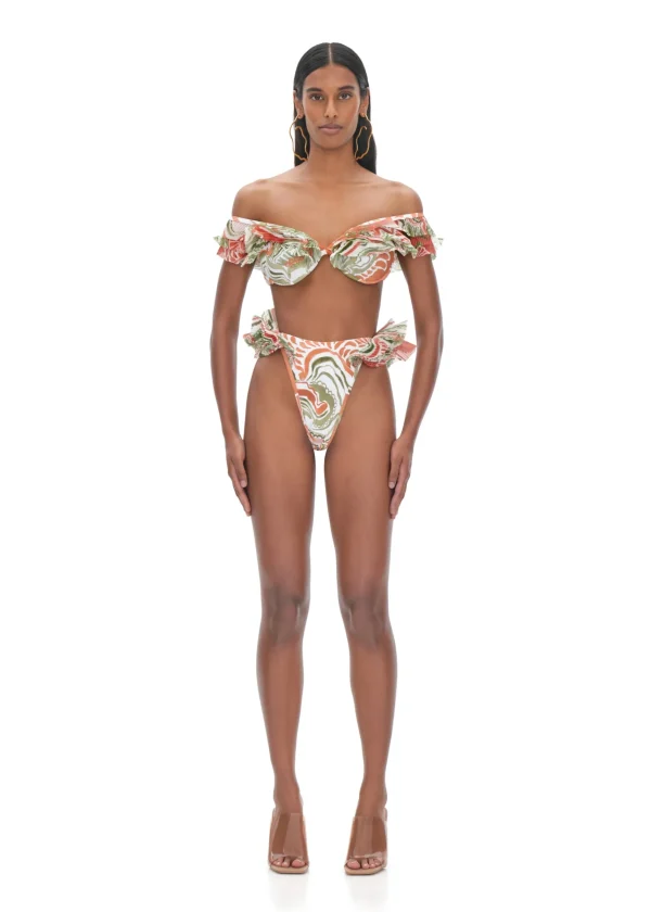 Fashion Andrea Iyamah Salama Abstract Mushroom High Rise Bikini