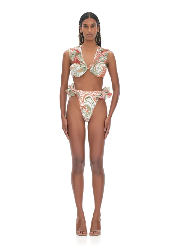 Fashion Andrea Iyamah Salama Abstract Mushroom High Rise Bikini