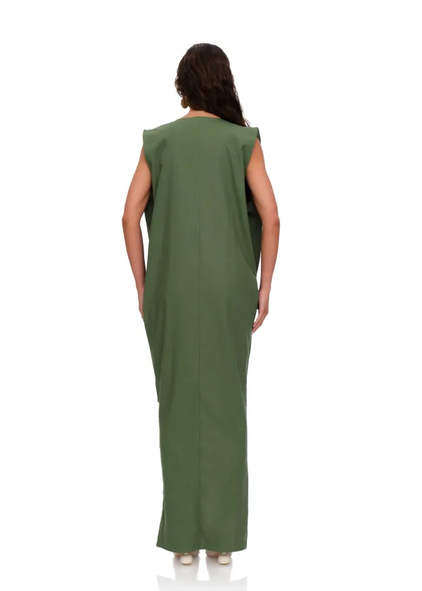 Outlet Andrea Iyamah Sayo Kaftan Dress-Forest