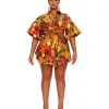 Discount Andrea Iyamah Shanti Romper-Kola Print