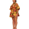 Discount Andrea Iyamah Shanti Romper-Kola Print
