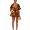 Discount Andrea Iyamah Shanti Romper-Kola Print