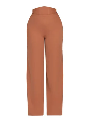 Outlet Andrea Iyamah Sita Corset Pants-Dust