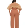Outlet Andrea Iyamah Sita Corset Pants-Dust