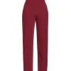 Shop Andrea Iyamah Sita Corset Pants-Plum