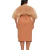 Sale Andrea Iyamah Sita Corset Skirt-Dust