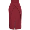 Online Andrea Iyamah Sita Corset Skirt-Plum