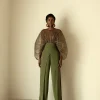 Best Sale Andrea Iyamah Sombra Bodysuit-Jade