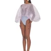Clearance Andrea Iyamah Sombra Bodysuit-Lilac