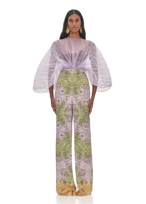 Clearance Andrea Iyamah Sombra Bodysuit-Lilac