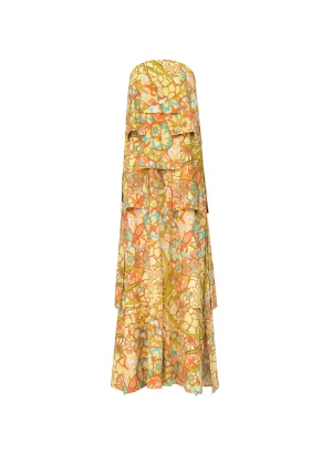 Discount Andrea Iyamah Strata Maxi Dress-Ilia Print
