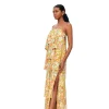 Discount Andrea Iyamah Strata Maxi Dress-Ilia Print