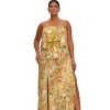 Discount Andrea Iyamah Strata Maxi Dress-Ilia Print