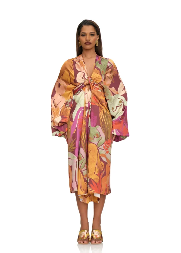 Store Andrea Iyamah Takwa Dress-Eve Print