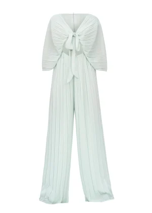 Best Sale Andrea Iyamah Thero Jumpsuit-Mint Blue
