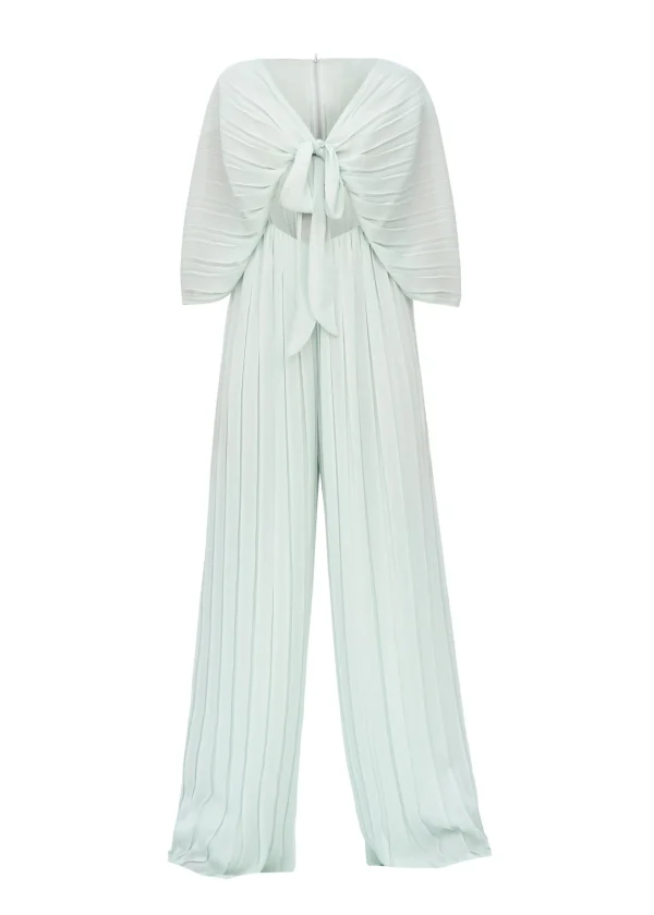 Best Sale Andrea Iyamah Thero Jumpsuit-Mint Blue