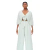 Best Sale Andrea Iyamah Thero Jumpsuit-Mint Blue