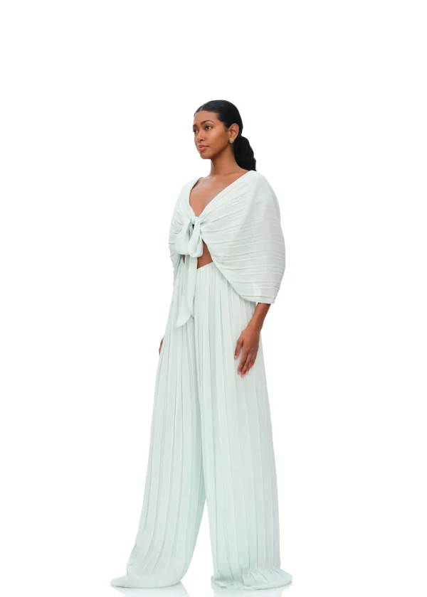 Best Sale Andrea Iyamah Thero Jumpsuit-Mint Blue