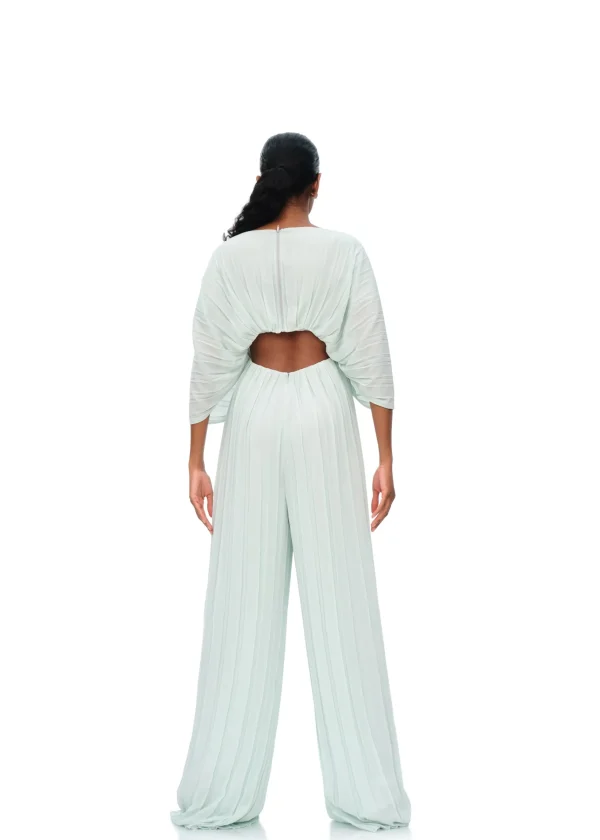 Best Sale Andrea Iyamah Thero Jumpsuit-Mint Blue
