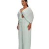 Best Sale Andrea Iyamah Thero Jumpsuit-Mint Blue