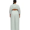 Best Sale Andrea Iyamah Thero Jumpsuit-Mint Blue