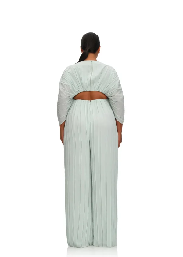 Best Sale Andrea Iyamah Thero Jumpsuit-Mint Blue