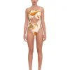 Best Sale Andrea Iyamah Tiaca Eucalyptus One Piece Swimsuit
