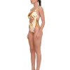 Best Sale Andrea Iyamah Tiaca Eucalyptus One Piece Swimsuit