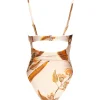 Best Sale Andrea Iyamah Tiaca Eucalyptus One Piece Swimsuit