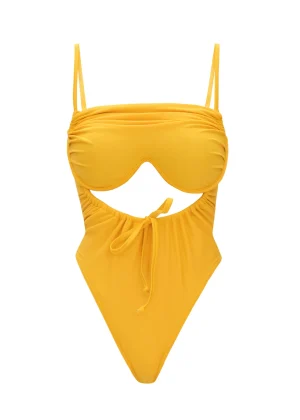 Fashion Andrea Iyamah Tiaca Sunshine One Piece Swimsuit