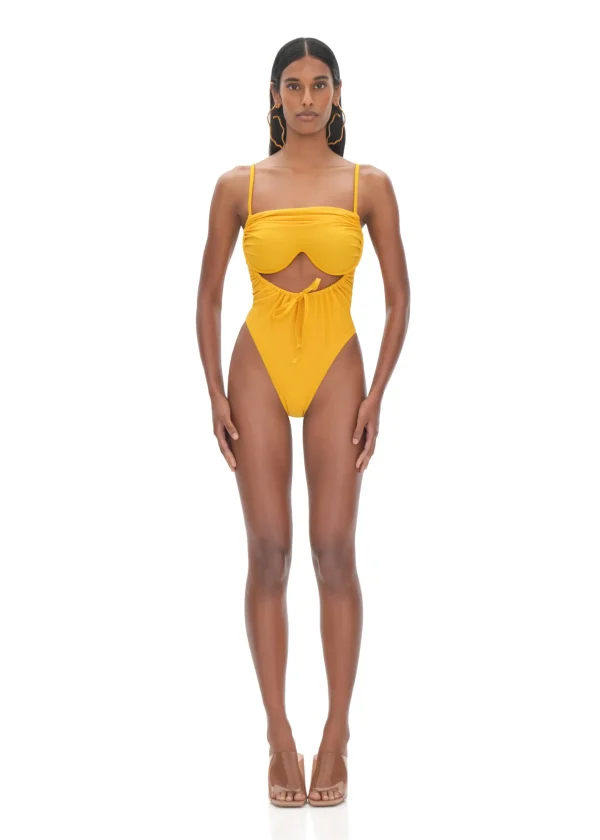 Fashion Andrea Iyamah Tiaca Sunshine One Piece Swimsuit