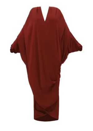 Online Andrea Iyamah Tibara Kaftan Dress-Cinnamon