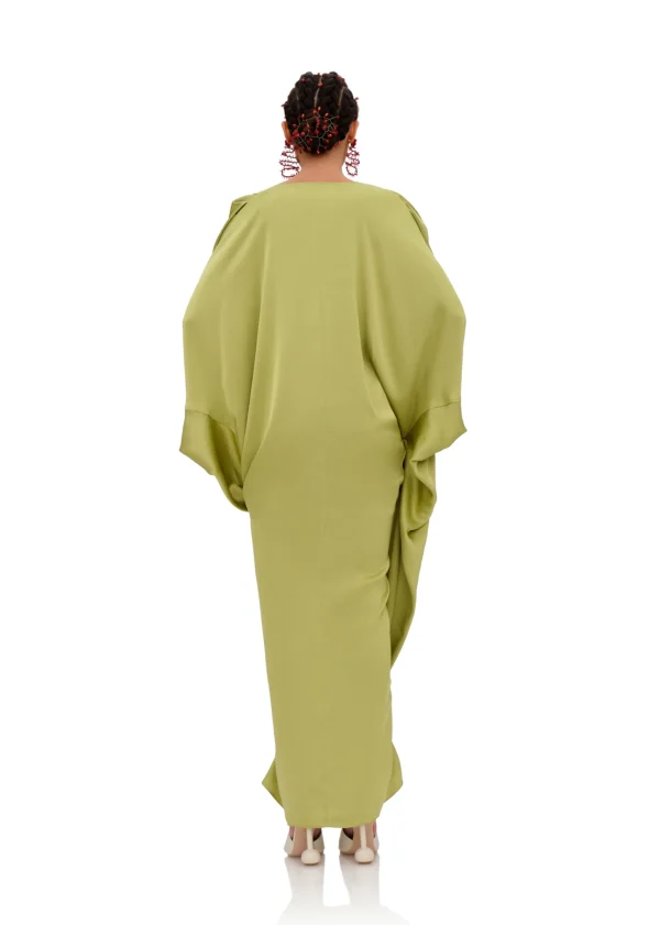 Best Sale Andrea Iyamah Tibara Kaftan Dress-Lime